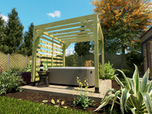 Load image into Gallery viewer, 2.4m x 2.4m Boxshade Pergola Kit
