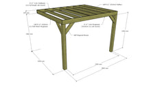 Load image into Gallery viewer, Timbakit Chunky Lean to Box Pergola Kit
