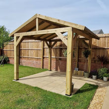 Load image into Gallery viewer, Wooden Gazebo Kit 3m x 3m
