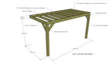 Load image into Gallery viewer, Timbakit Chunky Lean to Box Pergola Kit
