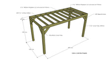 Load image into Gallery viewer, Timbakit Chunky Box Pergola Kit
