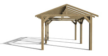 Load image into Gallery viewer, Wooden Gazebo Kit 4.8m x 3.6m
