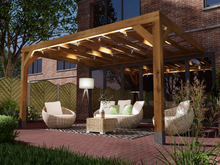 Load image into Gallery viewer, Timbakit Chunky Lean to Box Pergola Kit
