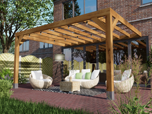 Load image into Gallery viewer, Timbakit Chunky Lean to Box Pergola Kit
