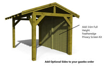 Load image into Gallery viewer, Privacy Side Kits for 3.6m x 2.4m Gazebos
