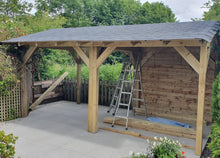 Load image into Gallery viewer, Wooden Gazebo Kit 4.8m x 2.4m
