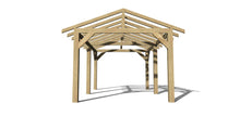 Load image into Gallery viewer, Wooden Gazebo Kit 4.8m x 3m
