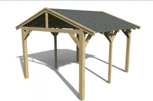 Load image into Gallery viewer, Wooden Gazebo Kit 4.2m x 3.6m
